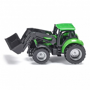 Трактор Deutz-Fahr с фронтальным погрузчиком, 1:83 (Siku, 1043k)